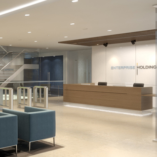 Design and fit-out of EMEA headquarters | workplace design | Fourfront ...